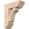 Ekena Millwork Westlake Slat Smooth Bracket w/ Offset Brace, Douglas Fir, 7 1/2"W x 20"D x 24"H BKT0806X20X24WTL06SDF - alternate 1